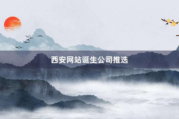 西安网站诞生公司推选